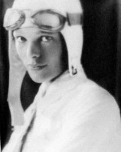 First woman ever to fly over Atlantic